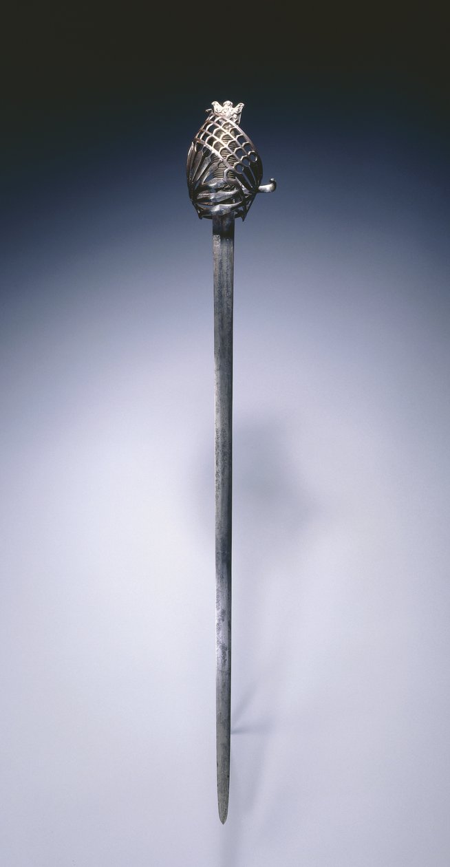 スキアボナブロードソード、ベニス、1700年代初頭 作： イタリア語学校