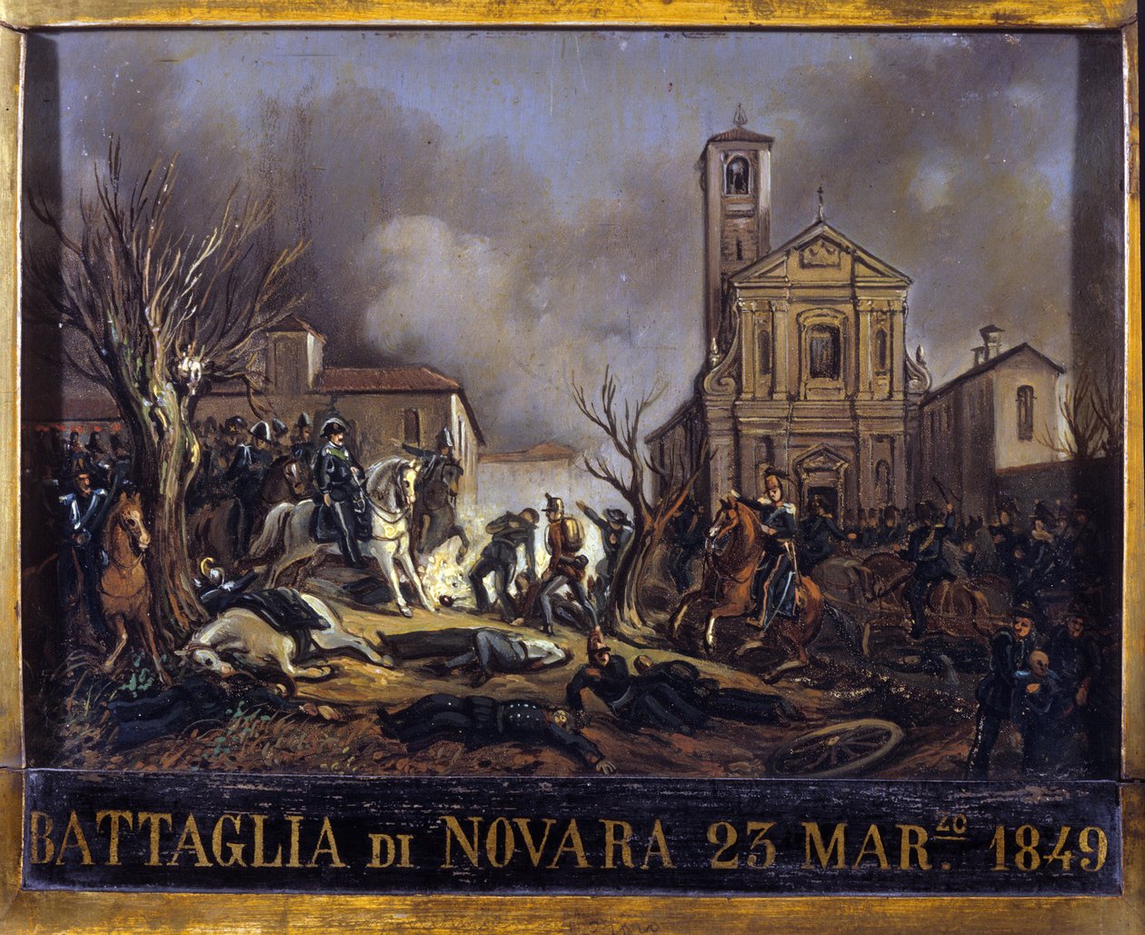 ノバラ（Novara）の戦い、3月23日 作： イタリア語学校