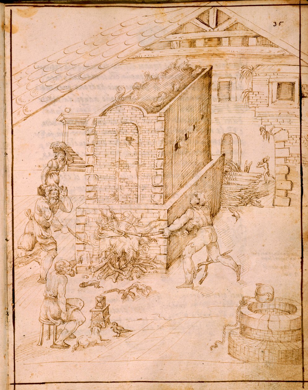 1589年の古代の造船術 作： イタリア語学校