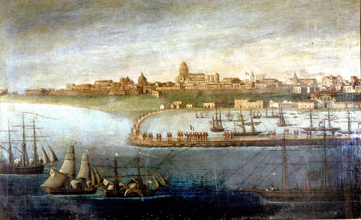 イタリア統一：ジュゼッペ・ガリバルディ（1807-1882）率いる「千人隊