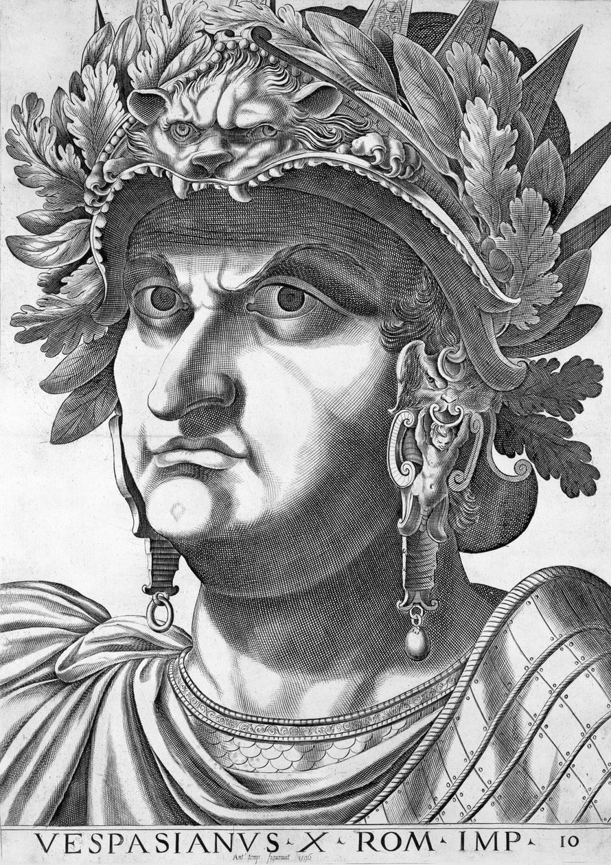 ウェスパシアヌス（西暦9-79年）、1596 作： イタリア語学校