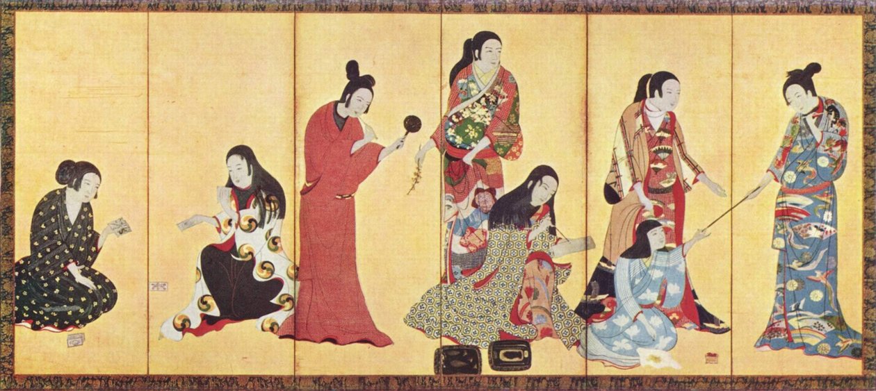 Matsuura Byobu 作： 岩佐又兵衛