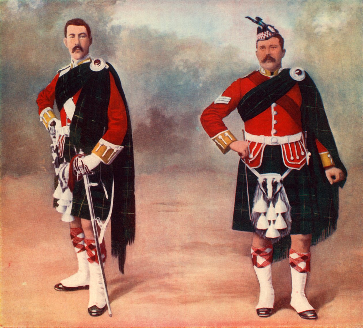 The Cape Town Highlanders」、1900年。 作： JE Bruton