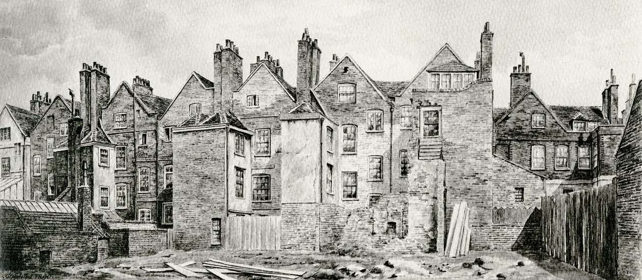 バートレットの建物、1890 作： J.アップルトン