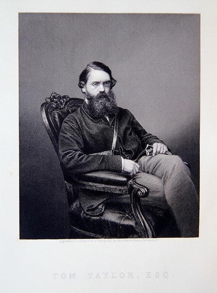 トム・テイラー、「The Drawing-Room Portrait Gallery of Eminent Personages」より 作： JとC（後）ワトキンス