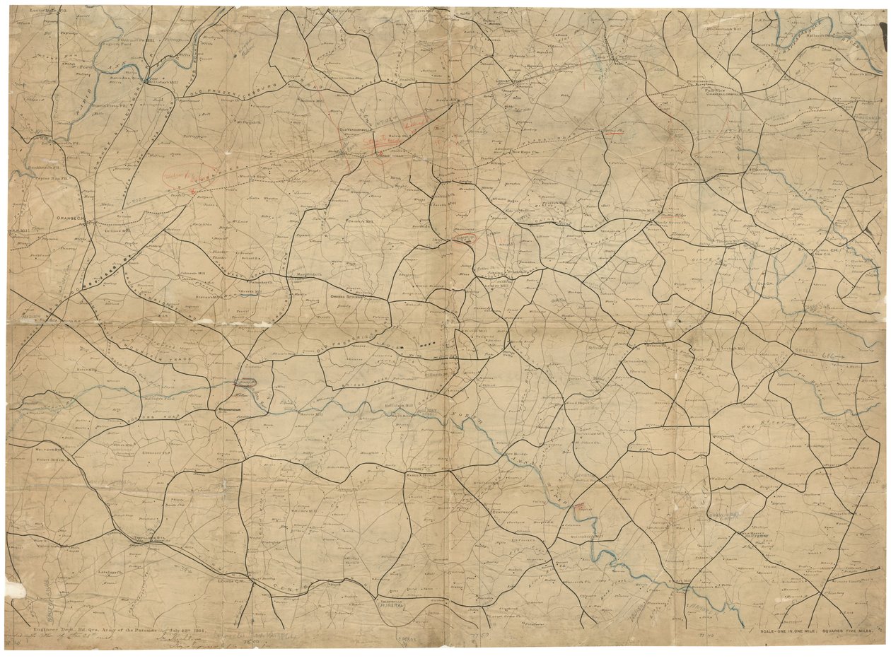Civil War maps, 2nd ed., 1989. LC Civil War maps (2nd ed.) 501.7 米国議会図書館の Web サイトからもラスター イメージとして入手できます。 シート 6 (lva00104)、c。 1、出典不明、1968 年 8 月。 シート 8 (lva00105)、c。 1、出典不明、1968 年 8 月、c. 2 ネガ 作： JF;シェドラーアメリカ合衆国。軍。地形測量工兵隊;ゲッドニー