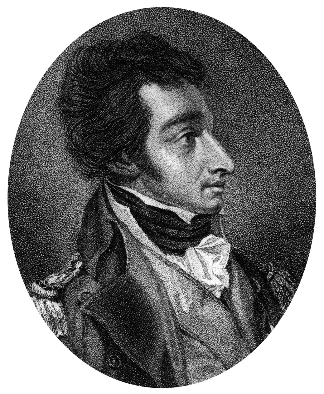 提督ウィリアムシドニースミス1764-1840、海軍司令官、1837年。 作： J.ホップウッド