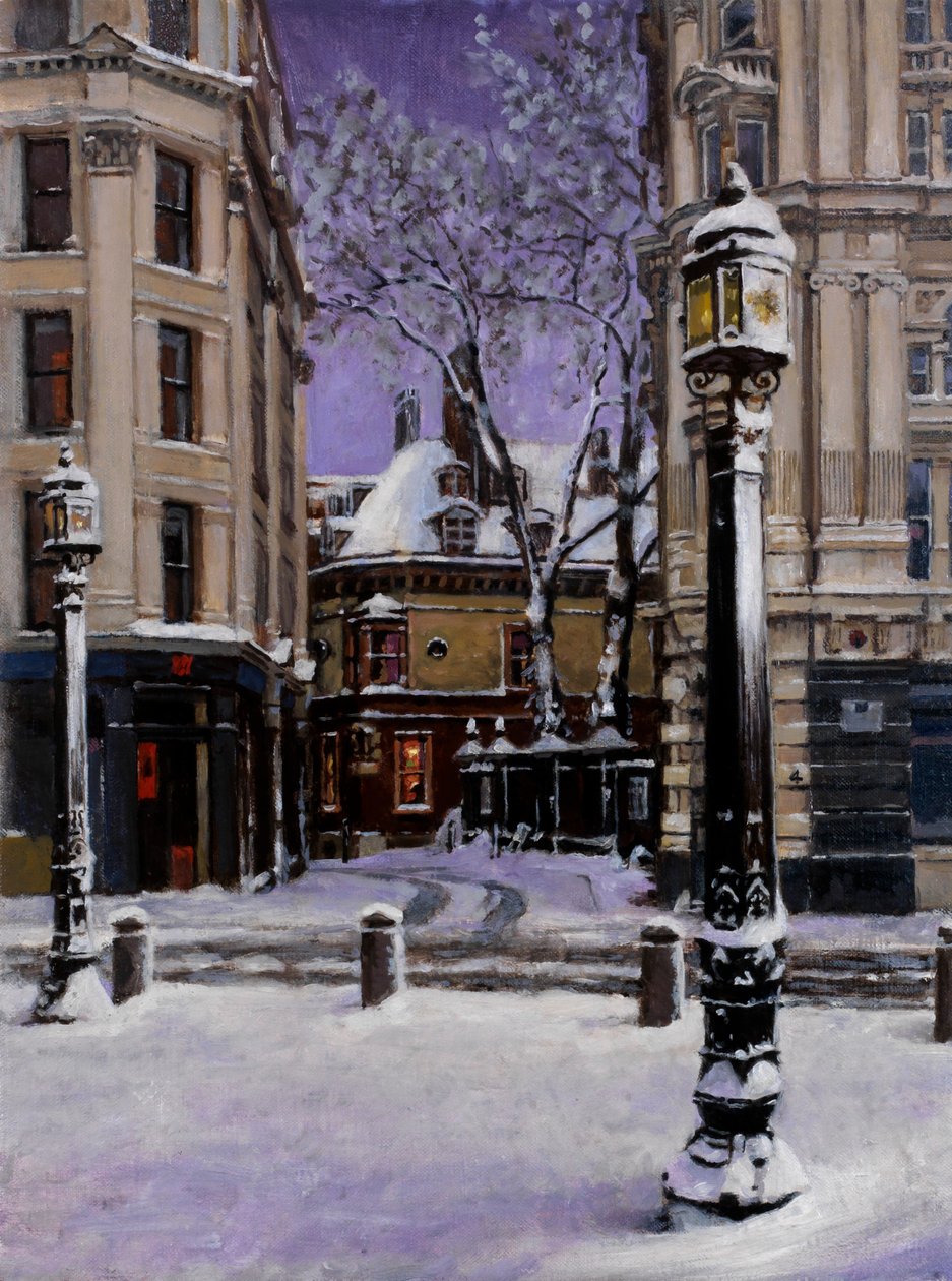 ディーン・クローズ・ロンドン、2000年（油絵） 作： 