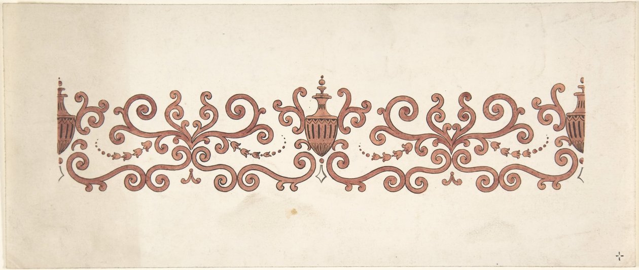 パネル装飾のデザイン、1828-40。 作： J Hulme
