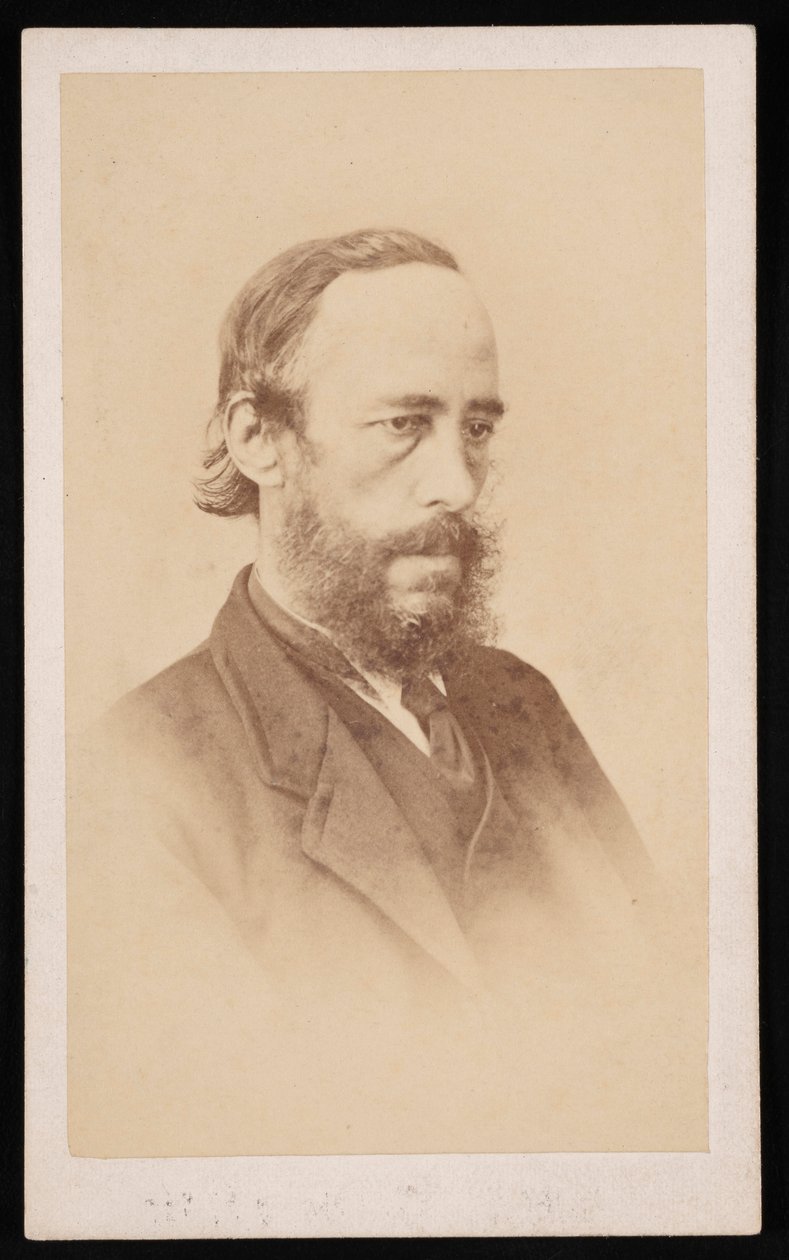 James Croll 1821-1890 の肖像、1876 年以前。 作： Jマクファーソン