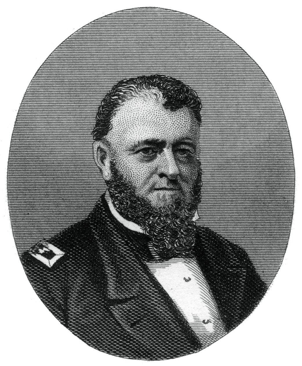 ルイスマルゼルブスゴールズボロー、米国海軍大将、1862-1867年。 作： J.ロジャース