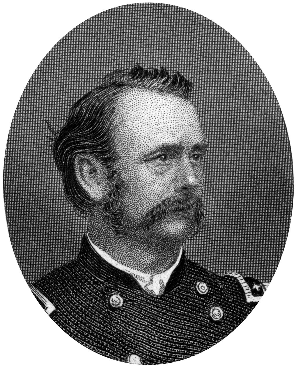 Lovell Harrison Rousseau、ユニオン少将、1862-1867。 作： J.ロジャース