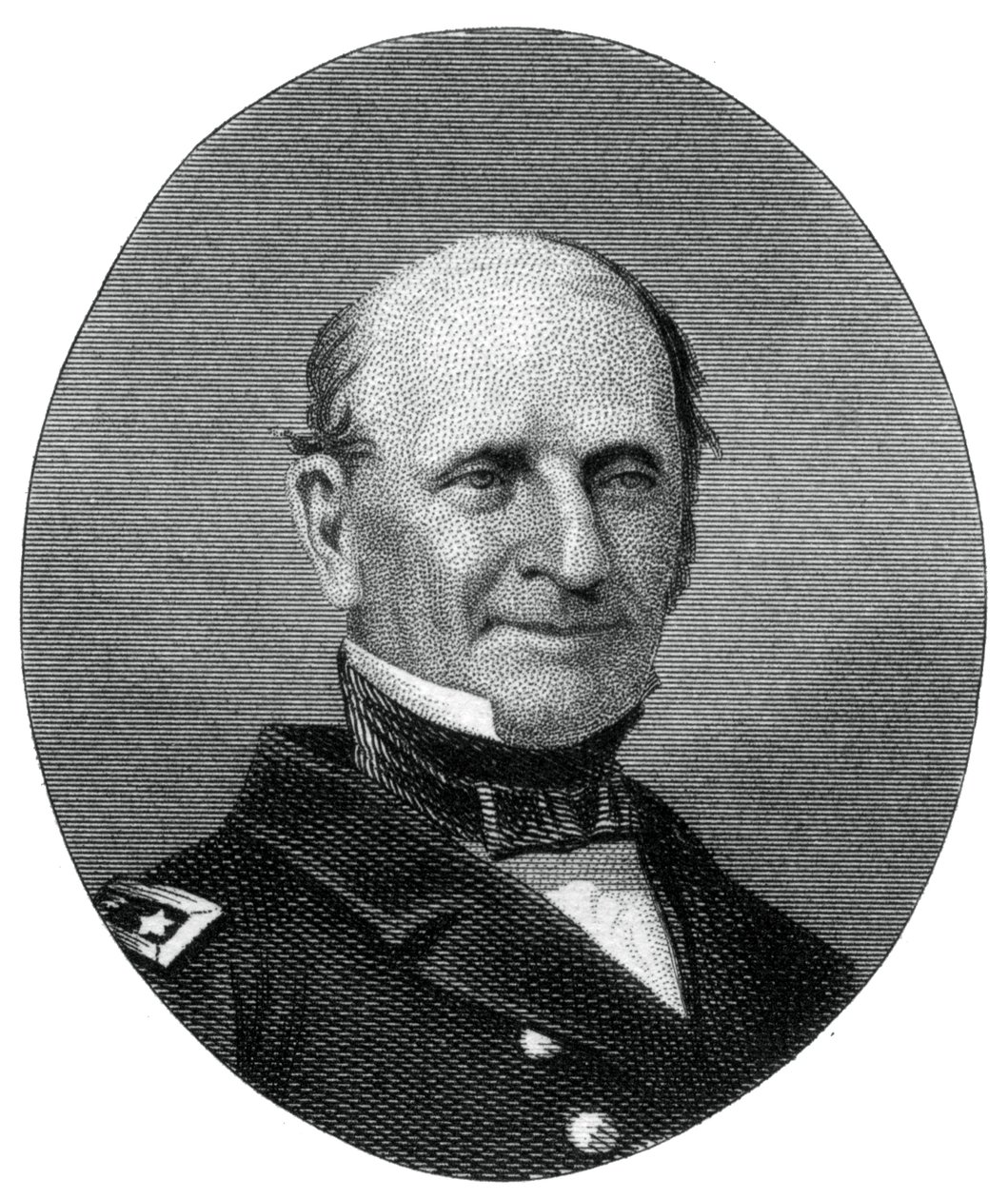 サイラス・ホートン・ストリングハム、1862-1867年のアメリカ海軍の海軍大将。 作： J.ロジャース