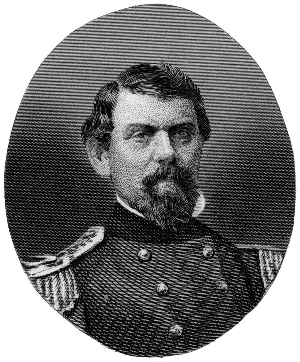 ウィリアムJハーディー、南軍将軍、1862-1867。 作： J.ロジャース
