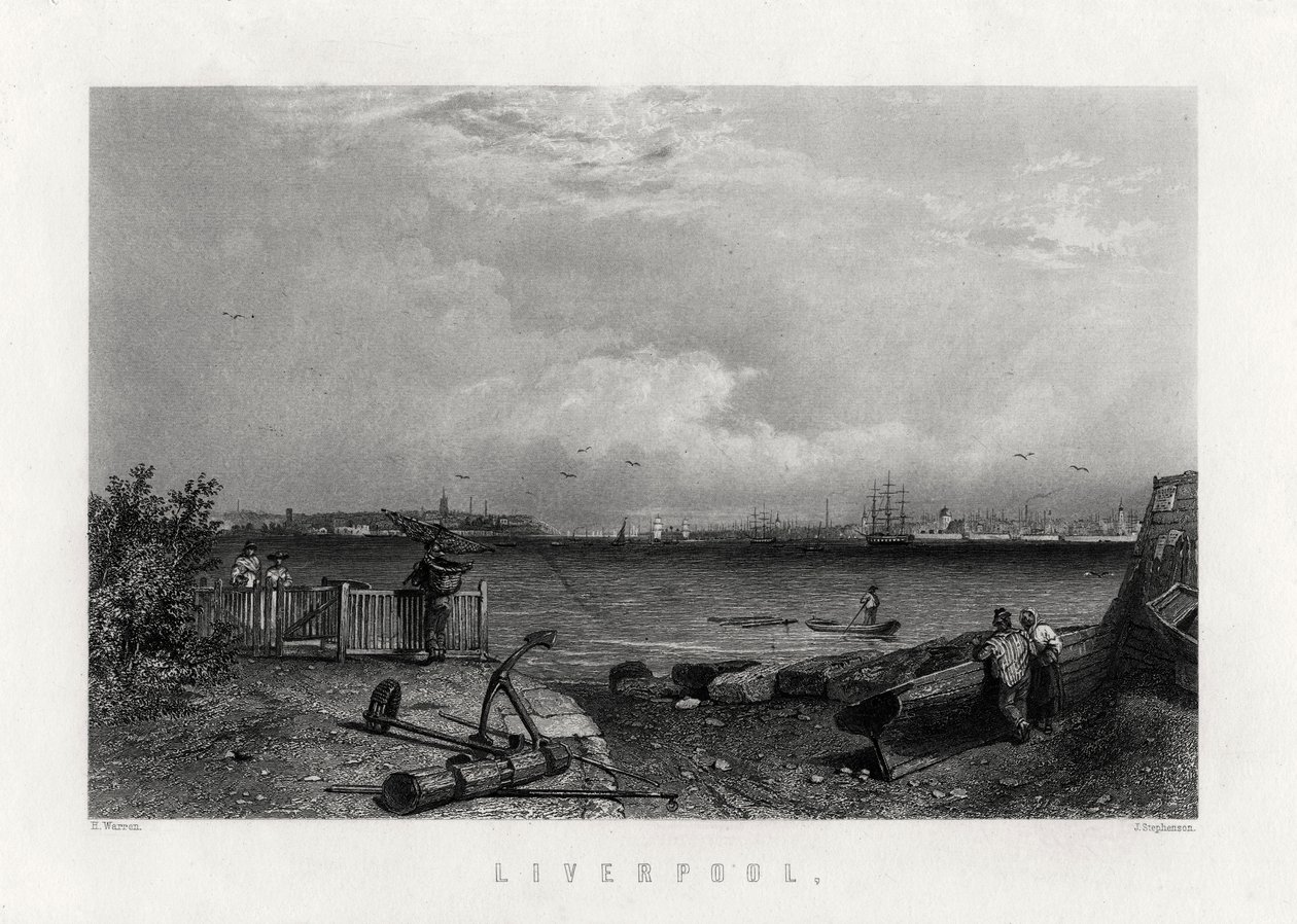 イギリス、リバプール、1883 作： J.ステファンソン