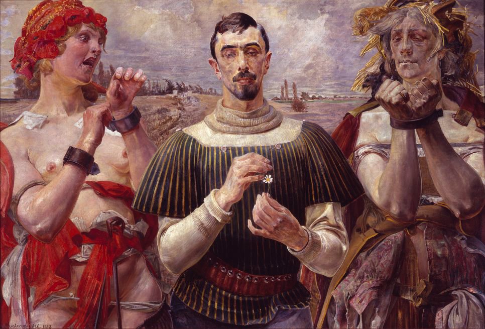 ポーランドのハムレット-Aleksander Wielopolski.nの肖像画ポーランド語：ポーランドのハムレット-Aleksander Wielopolski.nの肖像画 作： ヤチェク・マルチェフスキ