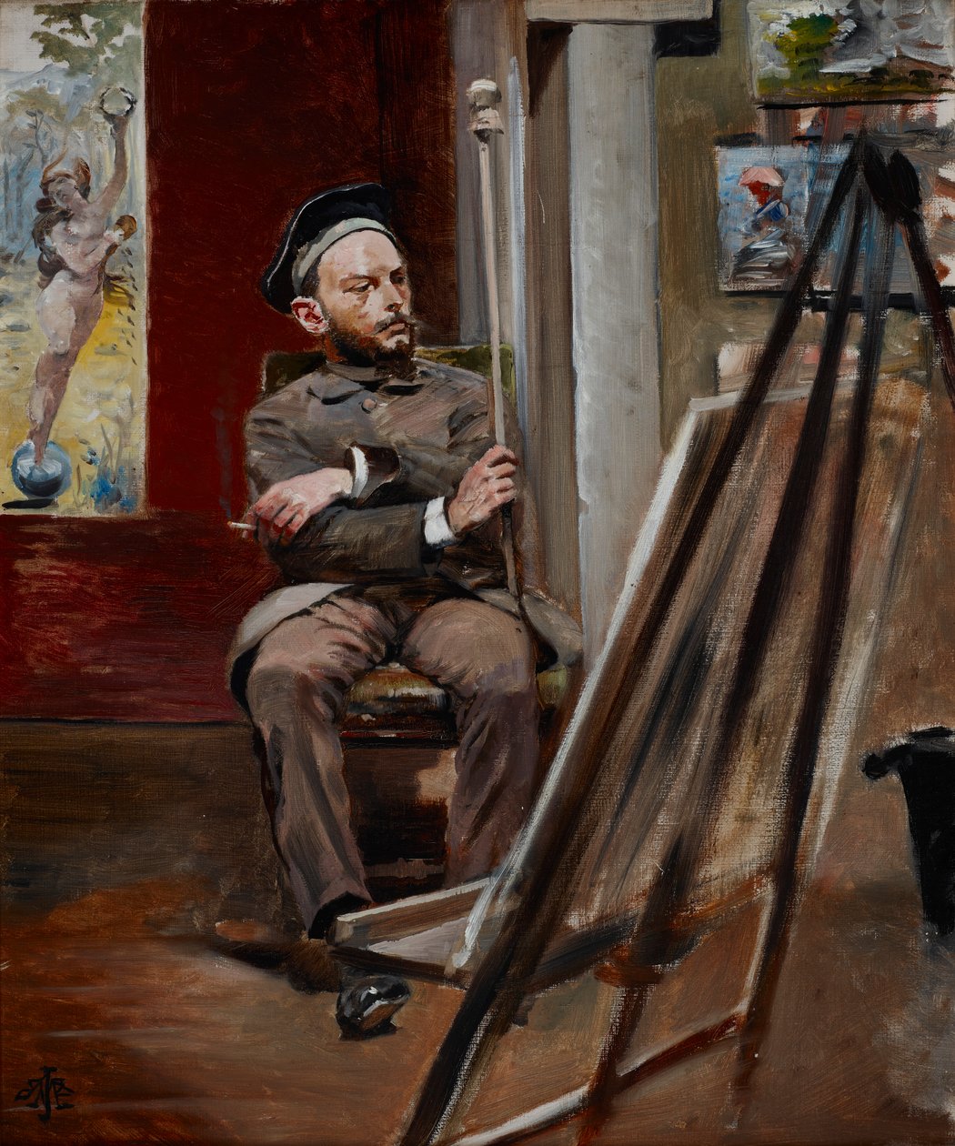 Stanisław Tondoksen muotokuva, n. 1902 (öljy kankaalle) 作： ヤチェク・マルチェフスキ