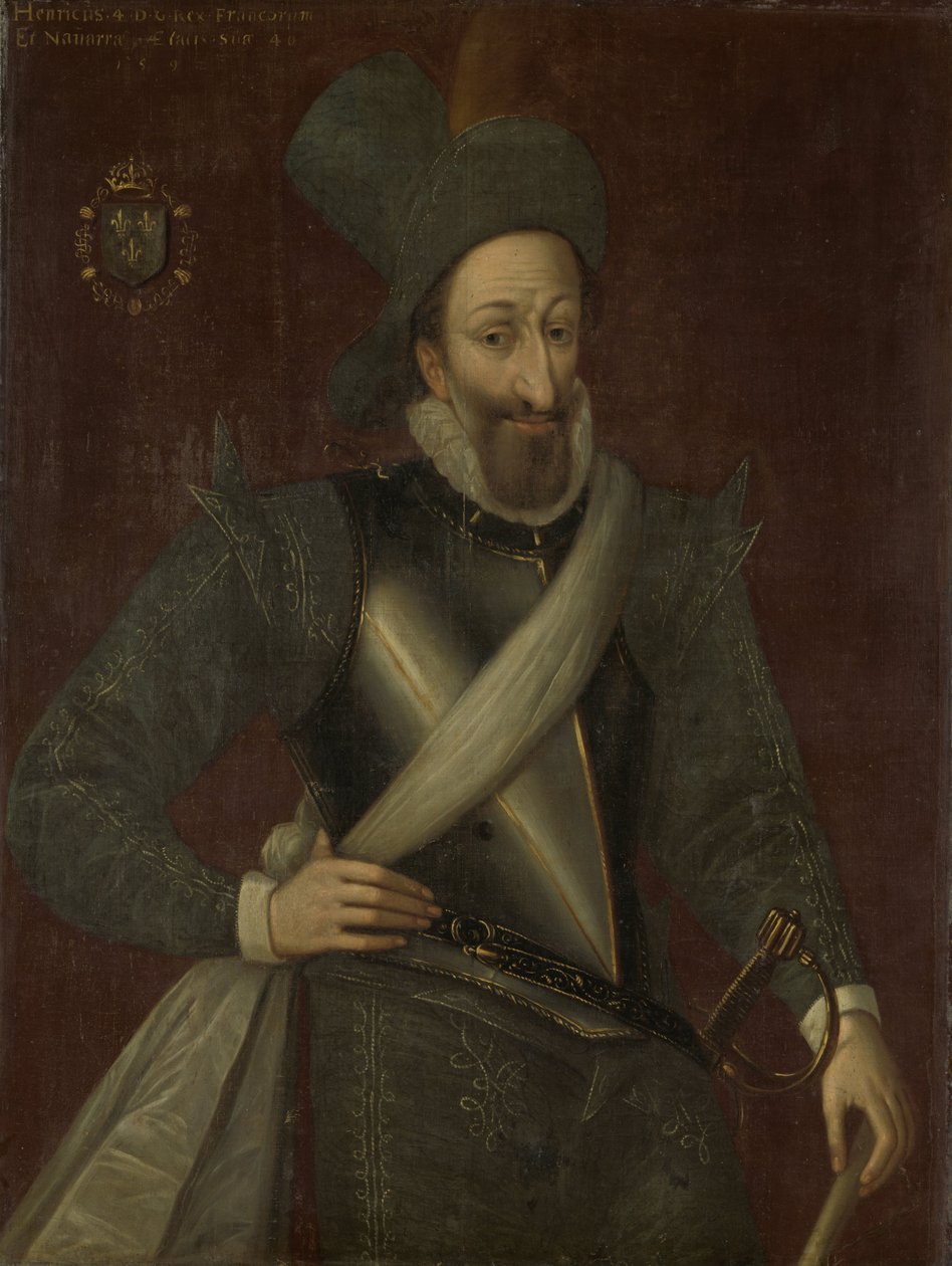 アンリ 4 世 (1553-1610)、フランス王 作： ジェイコブ・ビュネル（の男性）