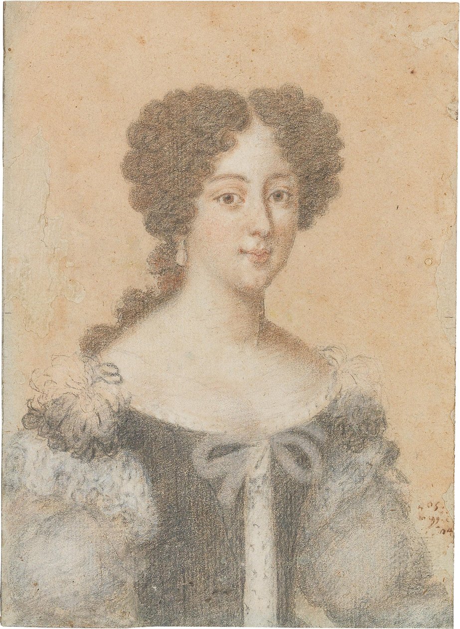 Clelia Cesarini Colonna 1655-1735、ソンニーノ公爵夫人の肖像。 作： ジェイコブ・フェルディナンド・ヴォエト