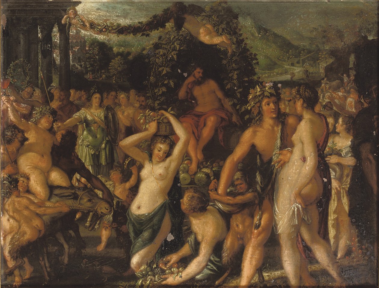 Sine Baccho et Cere friget Venus 作： ジェイコブ・ヘフナゲル