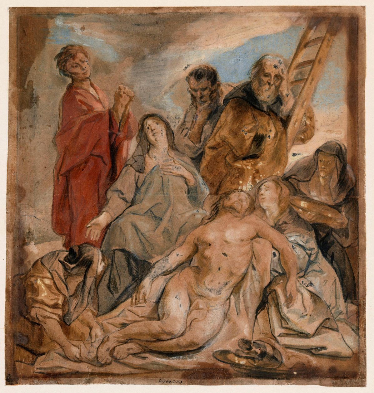 Die Pietà 作： ジェイコブ・ヨルダーンス