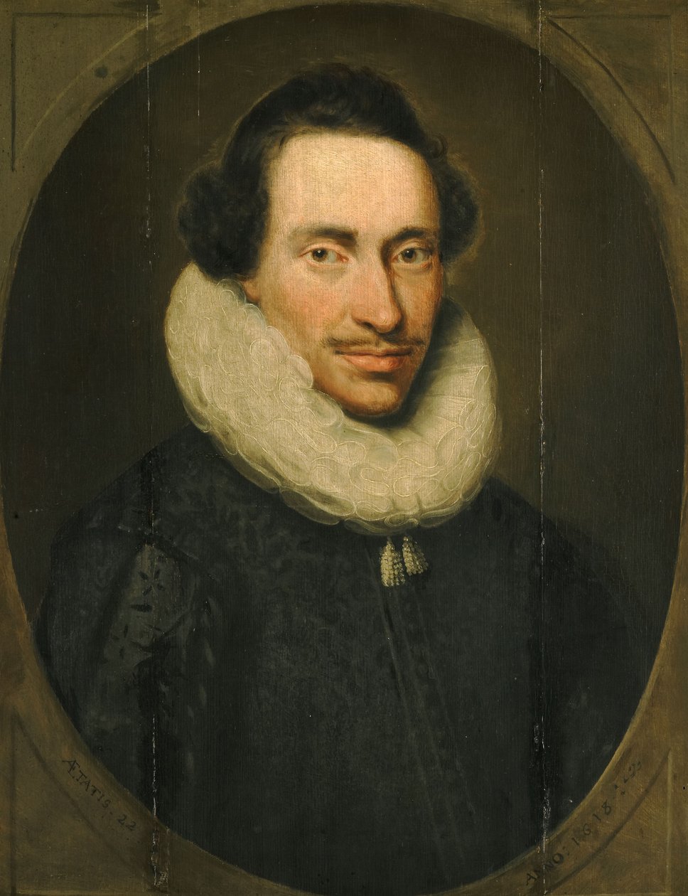 フィリップ・ル・ミレの肖像 作： Jacob Lambrechtsz Loncke