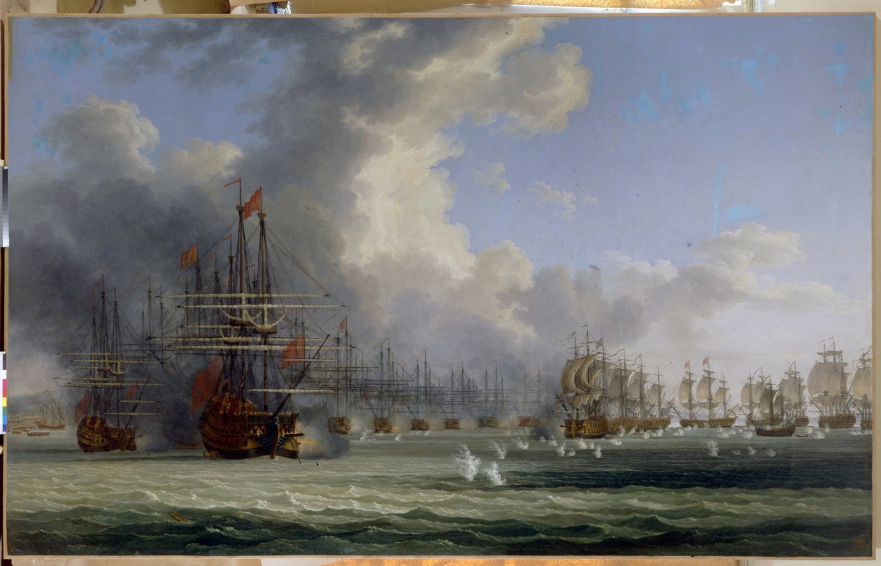 チェスマの戦い（トルコ）。 1770 年 7 月 5 日の戦闘開始 (チェスマの戦い。1770 年 7 月 5 日の戦闘開始)。 オルロフの反乱 (1769 年) とギリシャ独立戦争 (1821 ～ 1829 年) の前兆の後、ロシア艦隊は 作： ヤコブフィリップハッカート