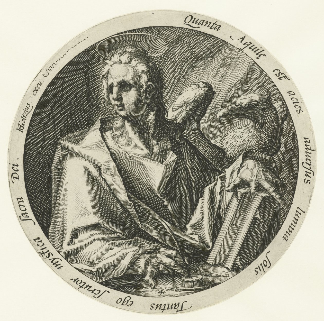 伝道者ジョン 四人の伝道者（シリーズタイトル） 作： Jacob de Gheyn（II）（帰属）