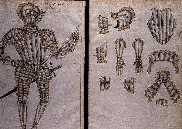 私のロードチャンセラーのための鎧のスーツ、1589 作： ヤコベ・ホールダー