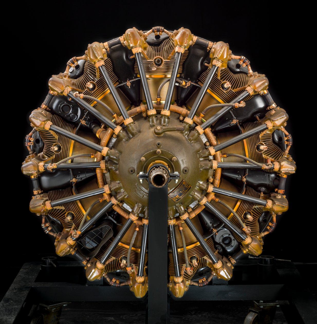 Jacobs Pratt & Whitney Wasp Jr. R-985-AN5、ラジアル 9 エンジン、カリフォルニア州。 1940年。 作： ヤコブ航空機エンジン会社