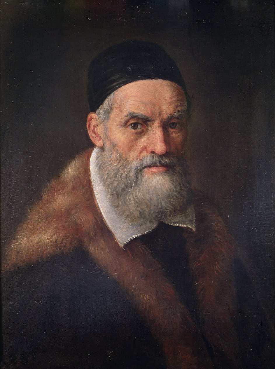 自画像、c.1562-92 作： ジャコポ・バッサーノ