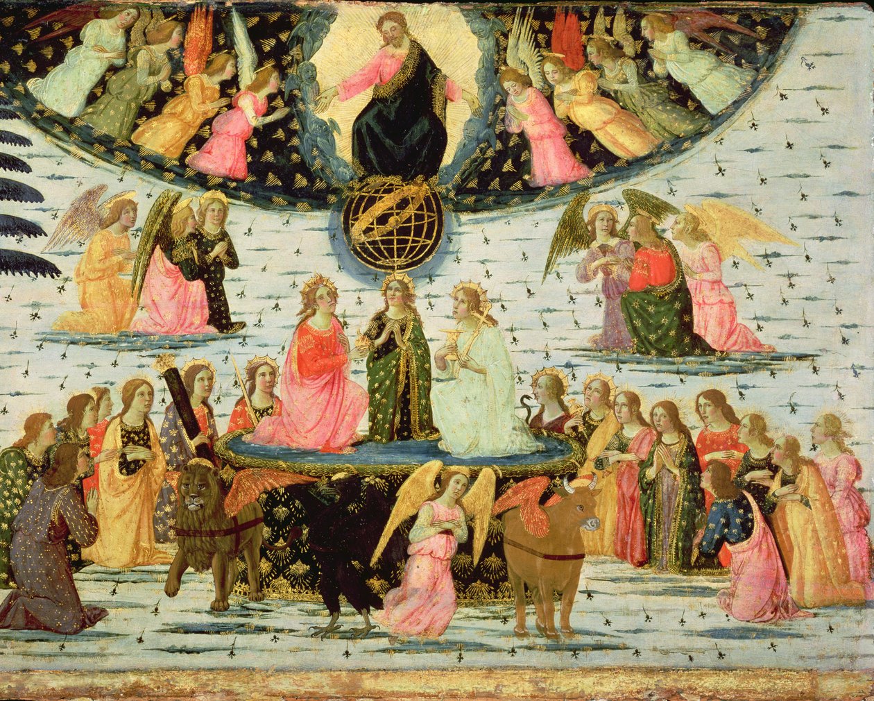 Petrarch（1304-74）の「Triumphs」に触発された永遠の勝利 作： ヤコポ・デル・セライオ