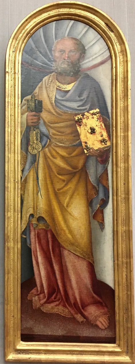 ドイツ語：Der Heilige Petrus 聖ペトルス 作： ヤコポ・ベリーニ