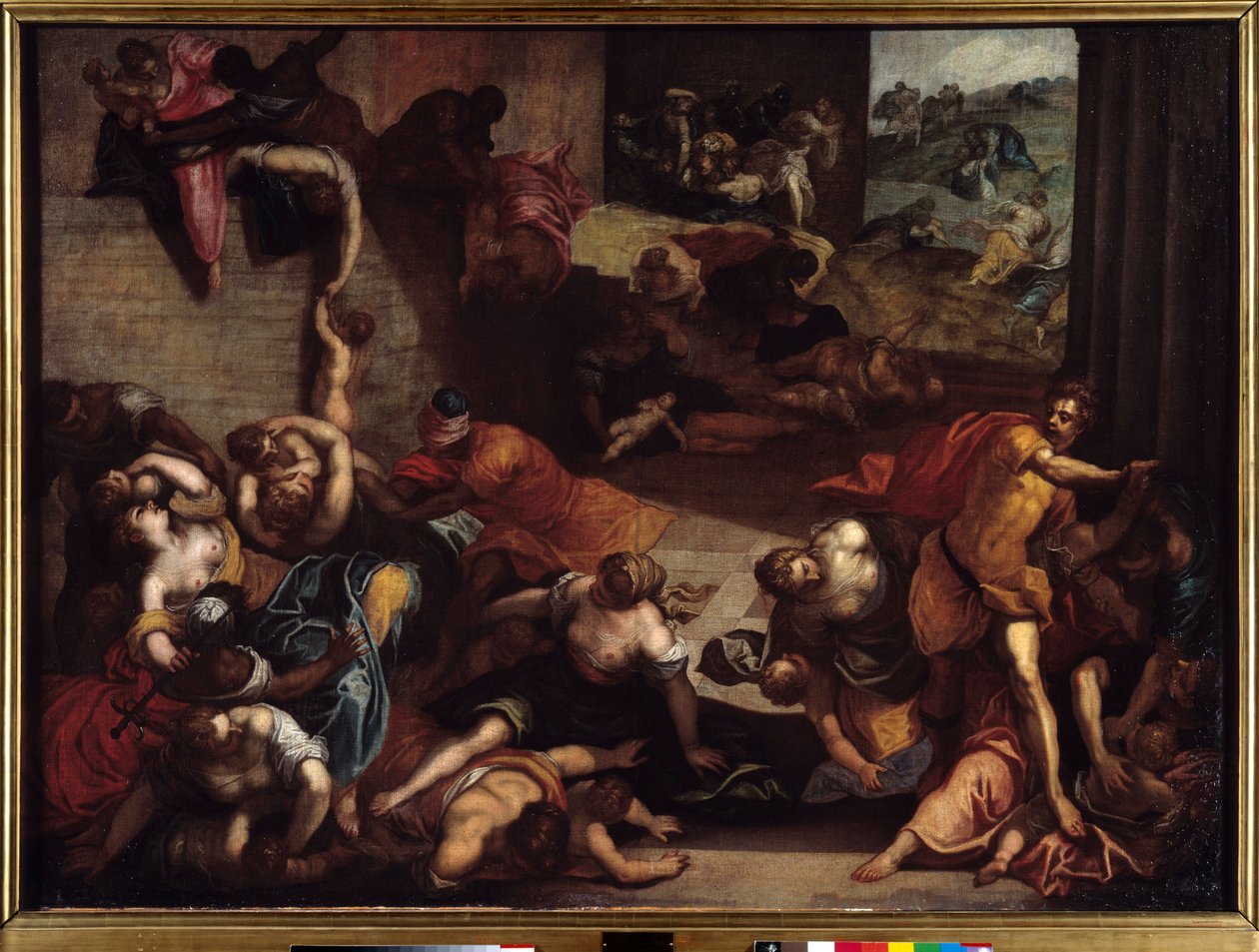 無辜の民の虐殺 ヤコポ・ロブスティ（ティントレット）（1518-1594）の