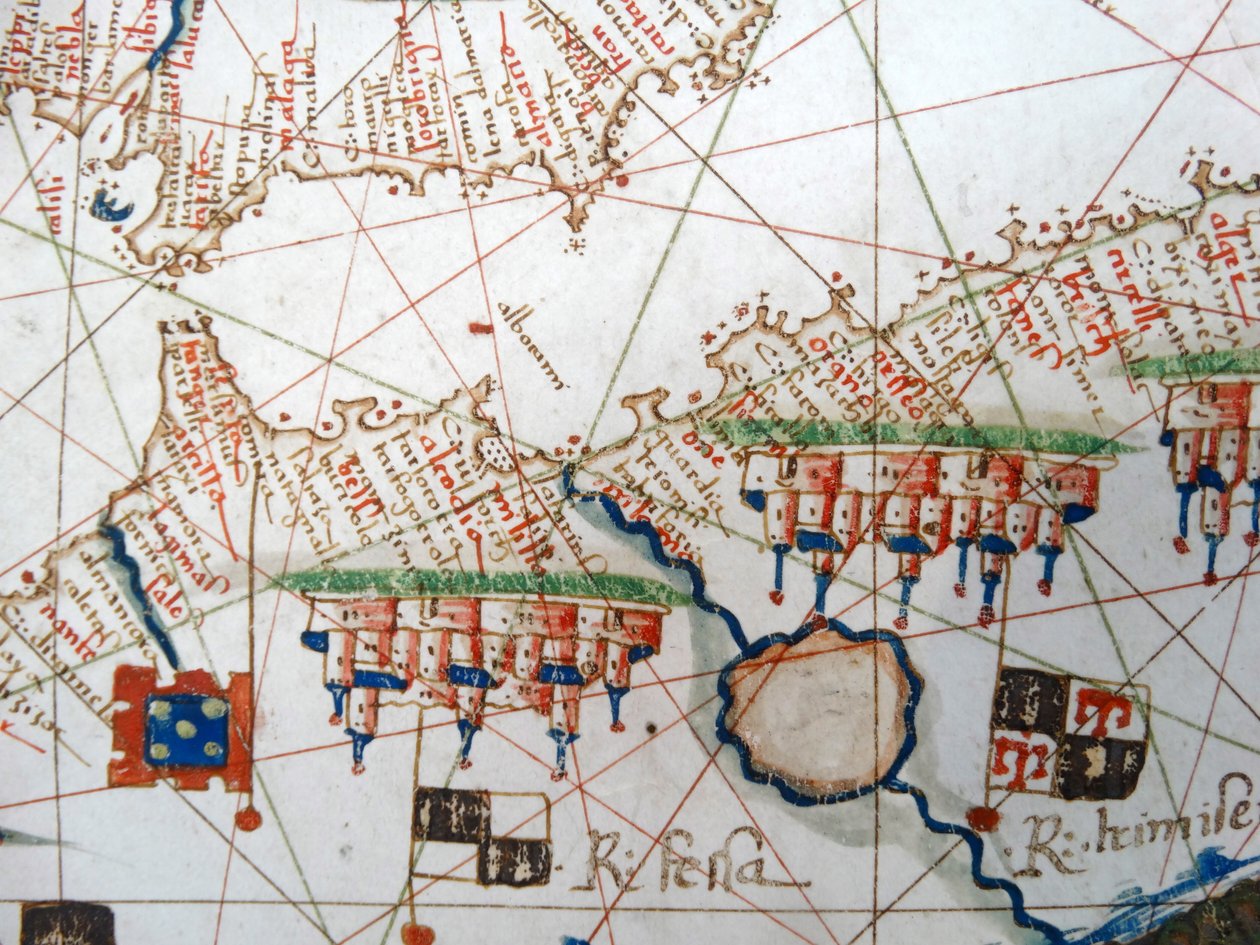 ヨーロッパのルネサンス地図、ヤコポ・ルッソ（後）1528 作： ジャコポ・ルッソ