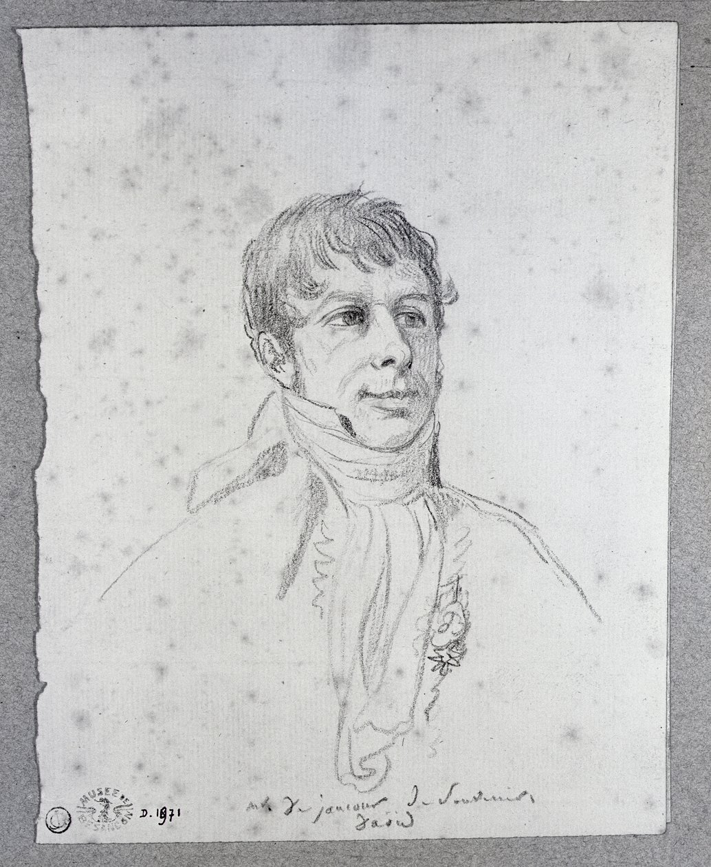 フランソワアルネールドジョクール伯爵（1757-1852） 作： ジャック・ルイス・デビッド