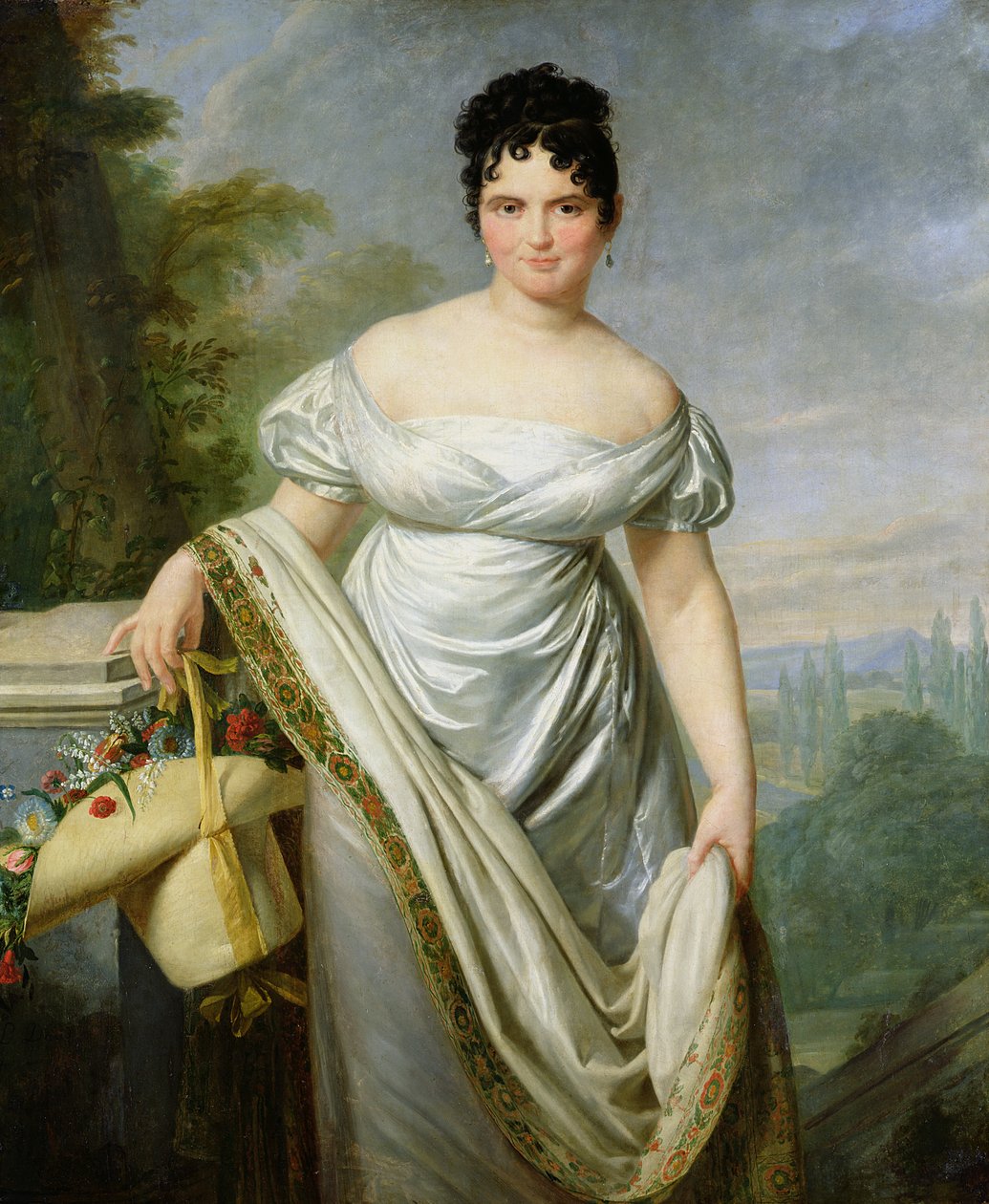 タリアン夫人（1773-1835） 作： ジャック・ルイス・デビッド