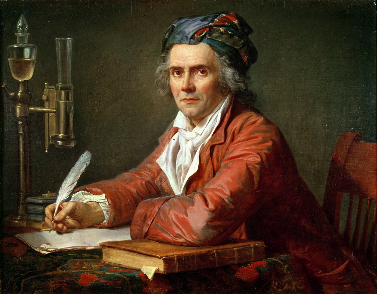 アルフォンス・リロイの肖像、1783 作： ジャック・ルイス・デビッド
