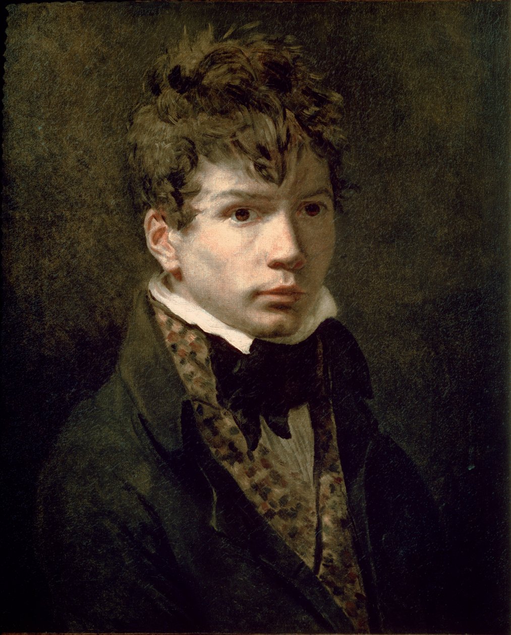 ヤング・イングレスの肖像（1780-1867）1790年代 作： ジャック・ルイス・デビッド