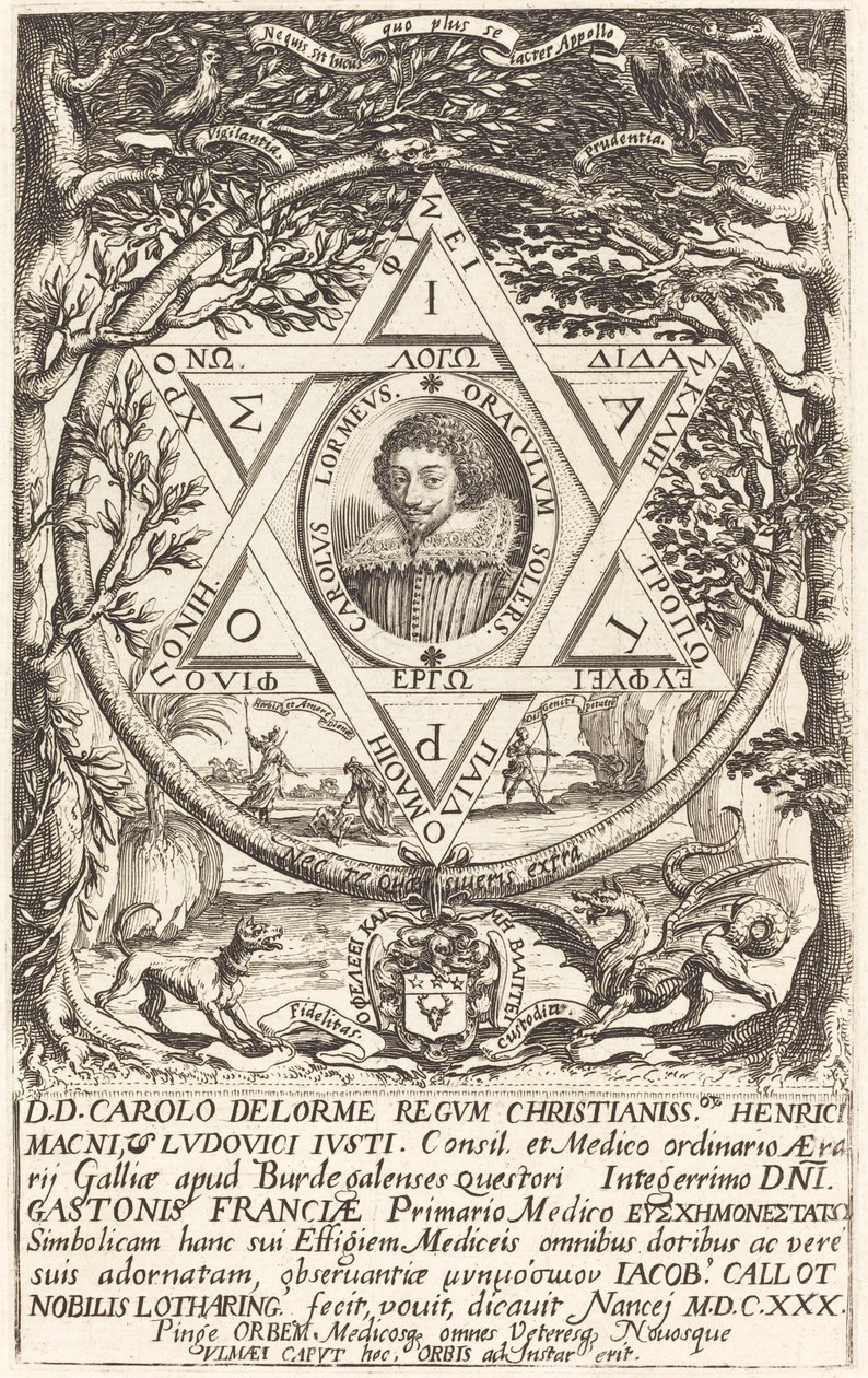 Charles De Lorme, 1630年。 作： ジャック・カロ