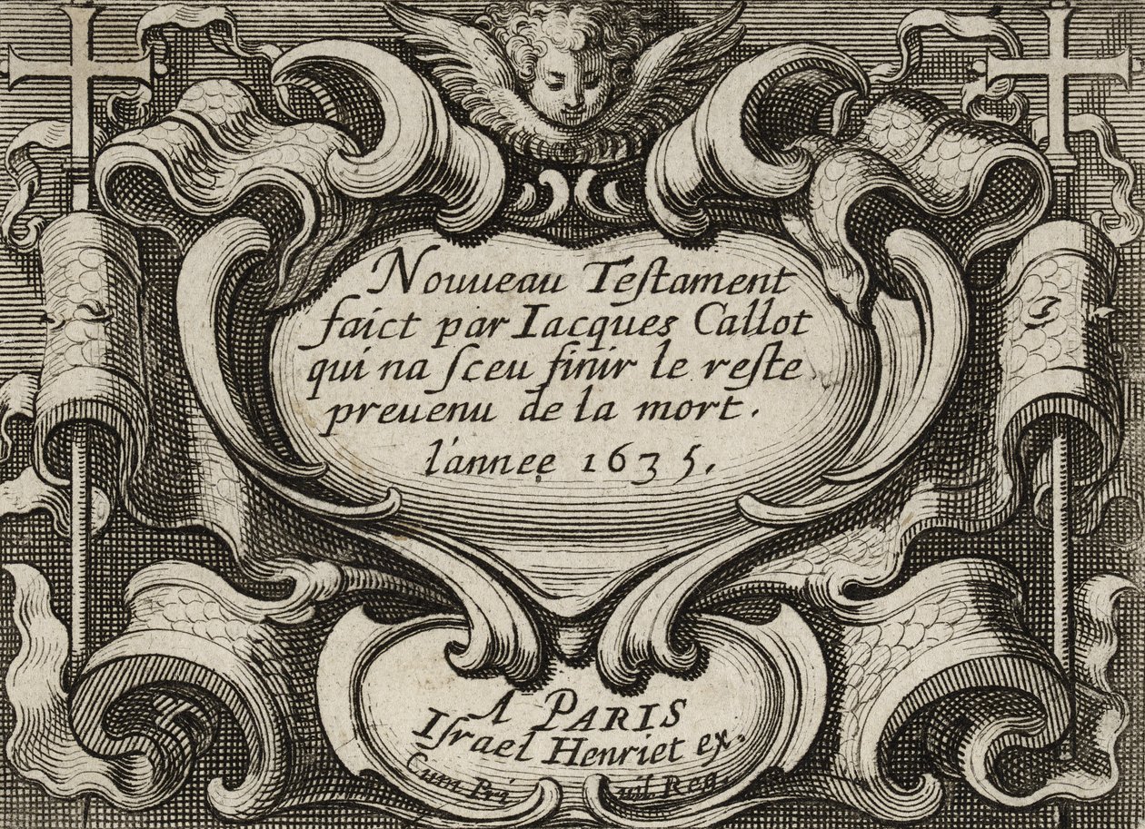 口絵、1635年頃 作： ジャック・カロ