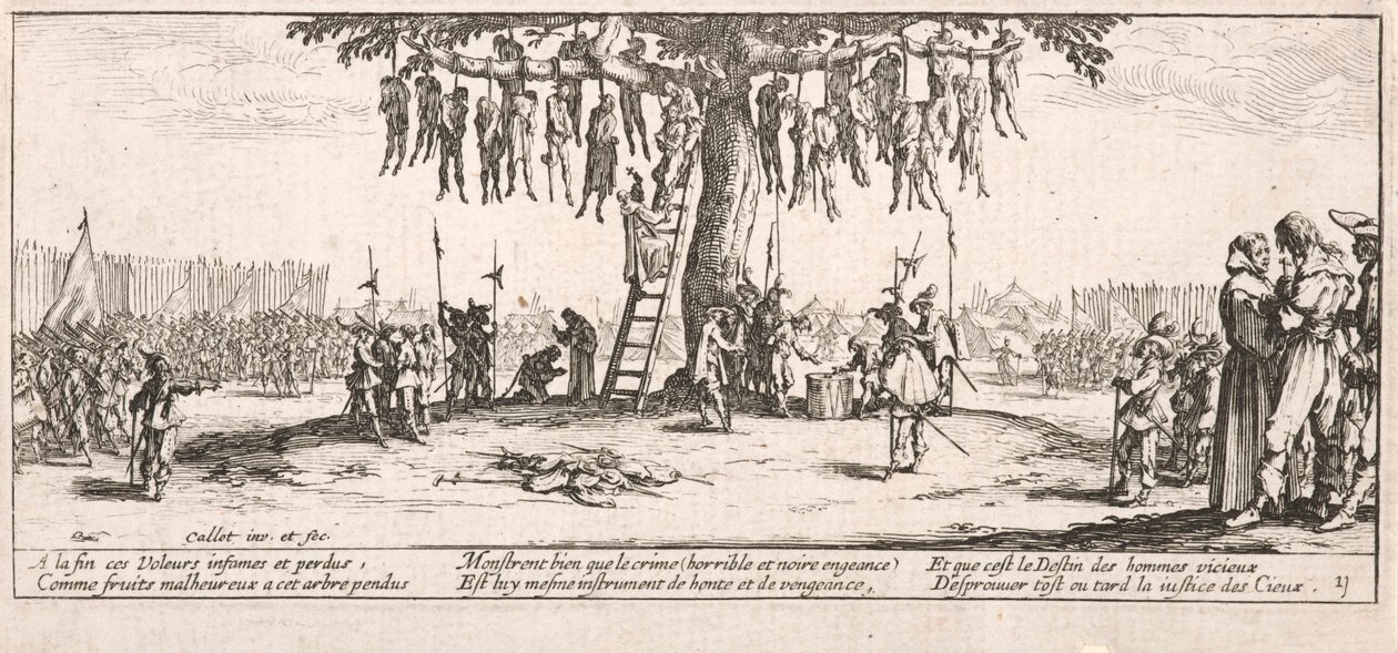 『絞首刑』（The Hanging） 作： ジャック・カロ