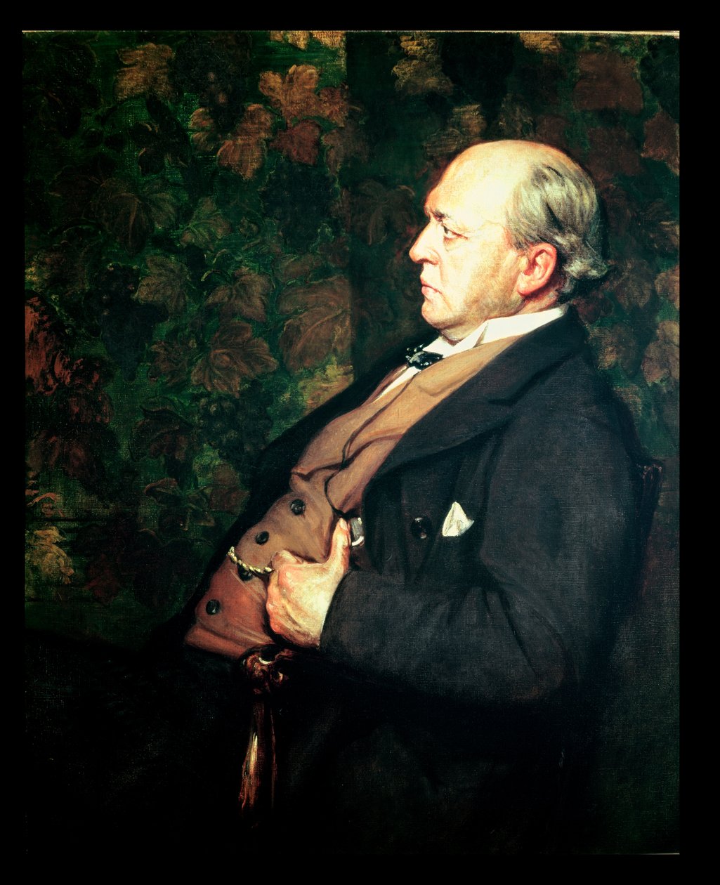 ヘンリー・ジェームズの肖像（1843-1916）1908 作： ジャック・エミール・ブランシュ