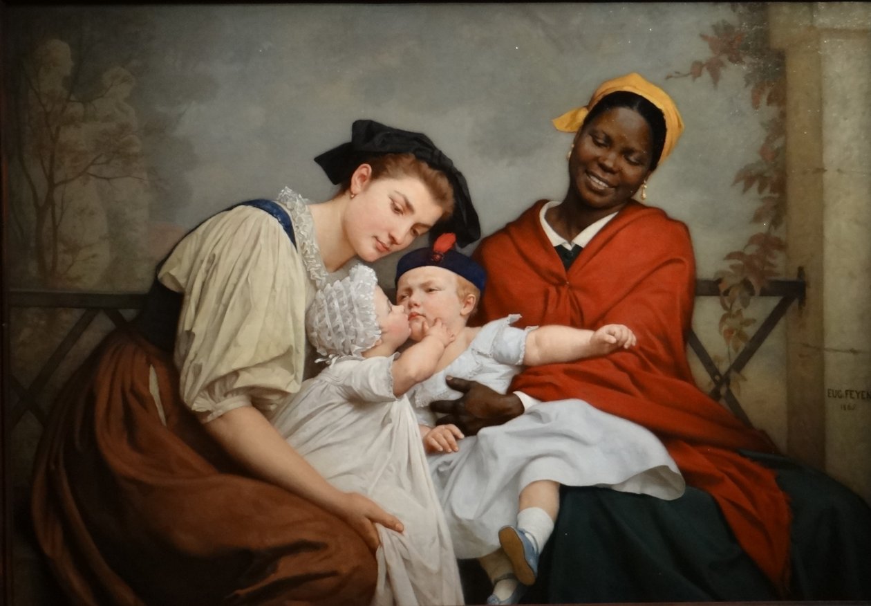 フランス語: Le Baiser enfantin ル・ベゼール・アンファンタン 作： ジャック・ユージン・フェイエン
