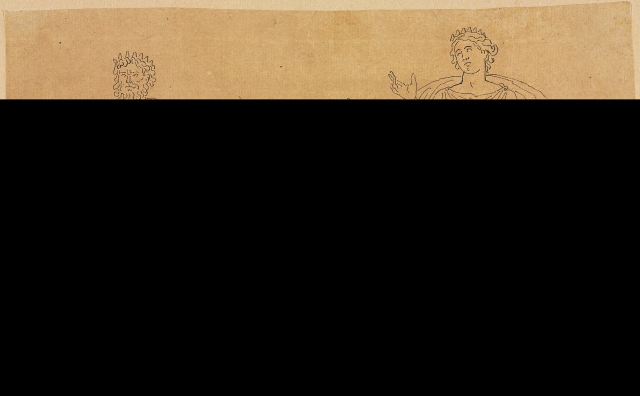 神々と女神、1700 年代の第 4 四半期または 1800 年代の第 1 四半期。 作： ジャック・ルイス・デビッド