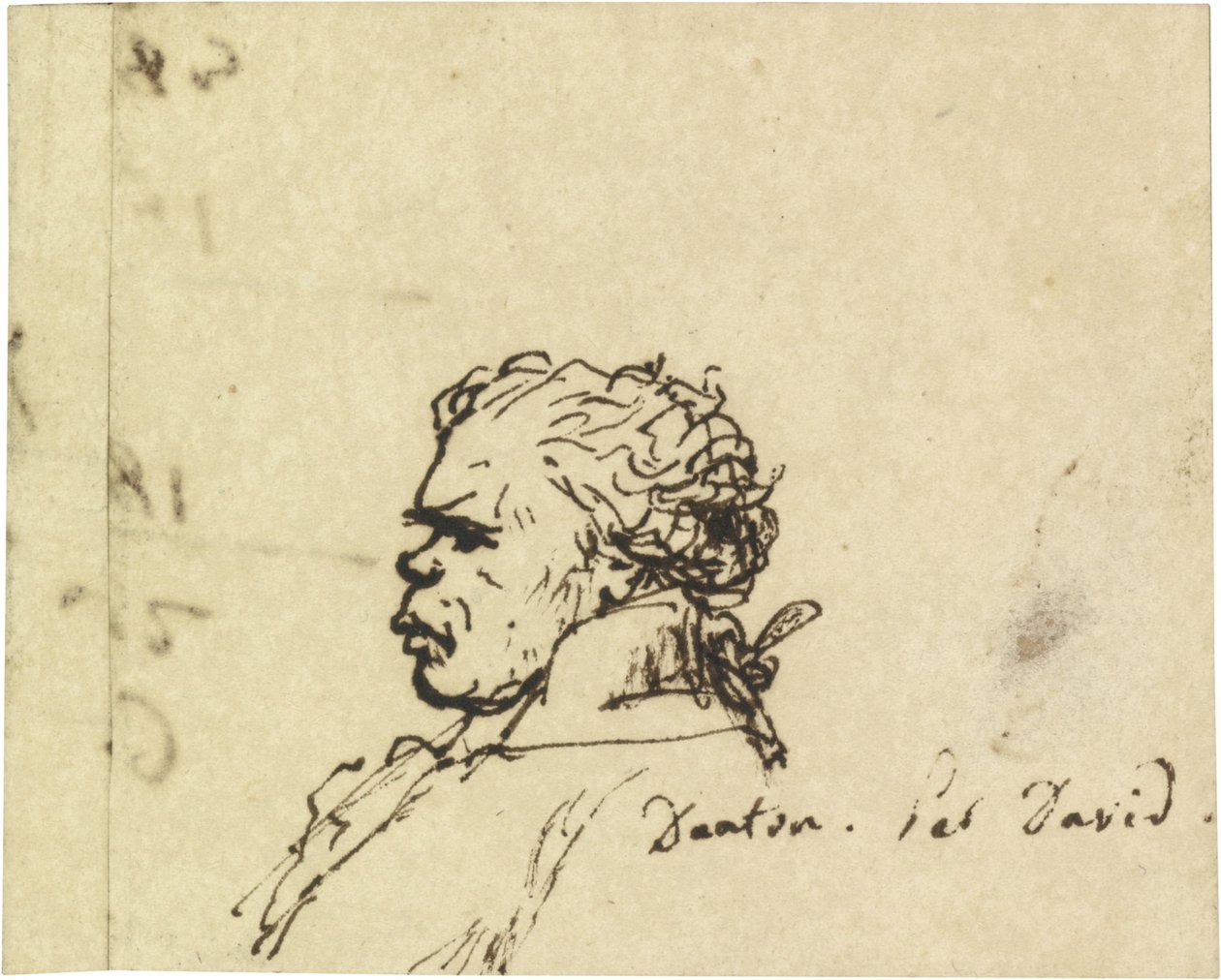 ジョルジュ・ジャック・ダントンの肖像1759-1794 作： ジャック・ルイス・デビッド