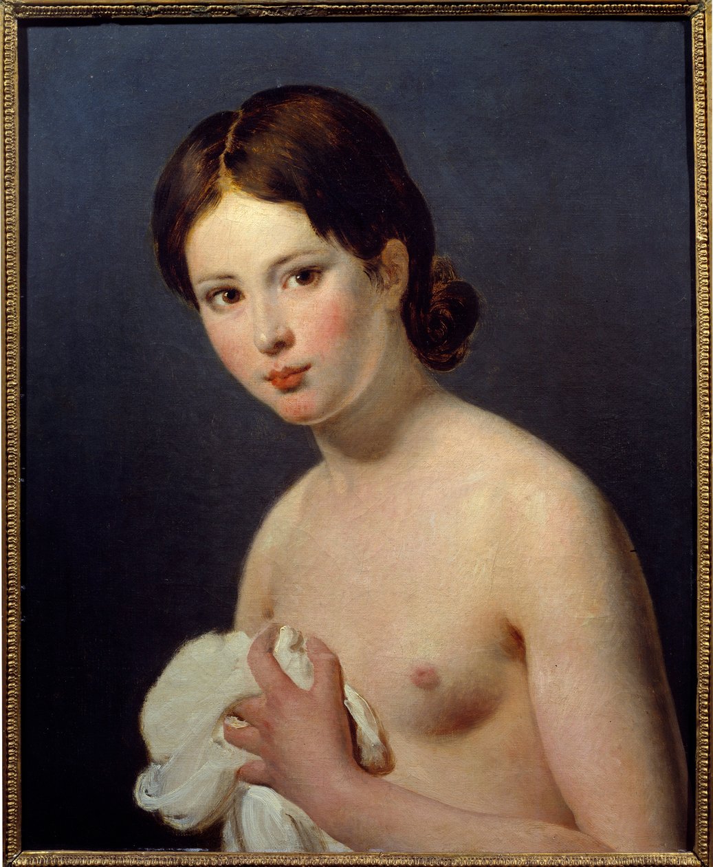 若い娘の肖像ジャック・ルイ・ダヴィッド（1748-1825）の絵画 作： ジャック・ルイス・デビッド