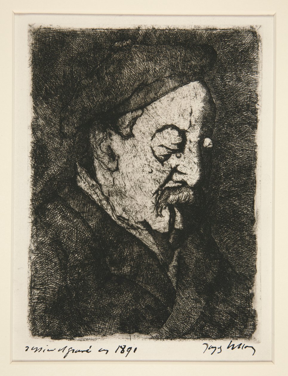 画家・版画家エミール・ニコルの肖像 (画家・版画家エミール・ニコルの肖像) 作： ジャック・ヴィヨン