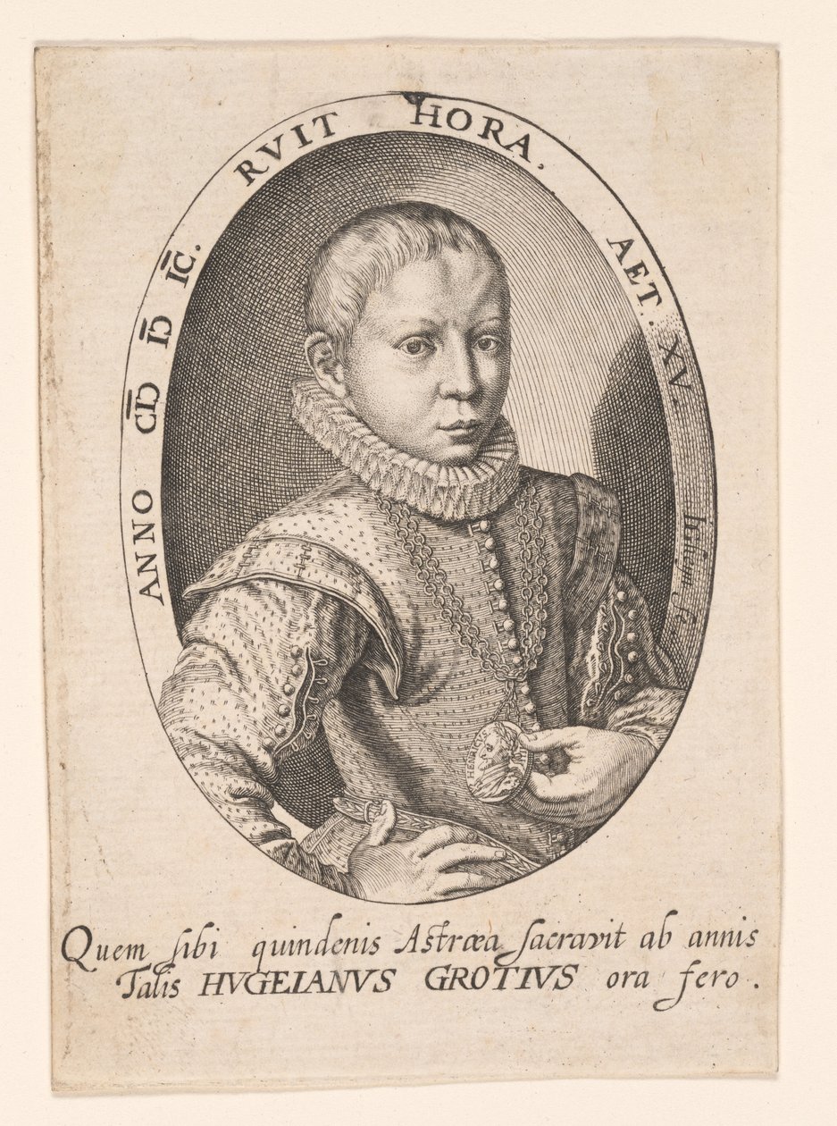 フーゴー・グロティウス 作： Jacques de Gheyn II