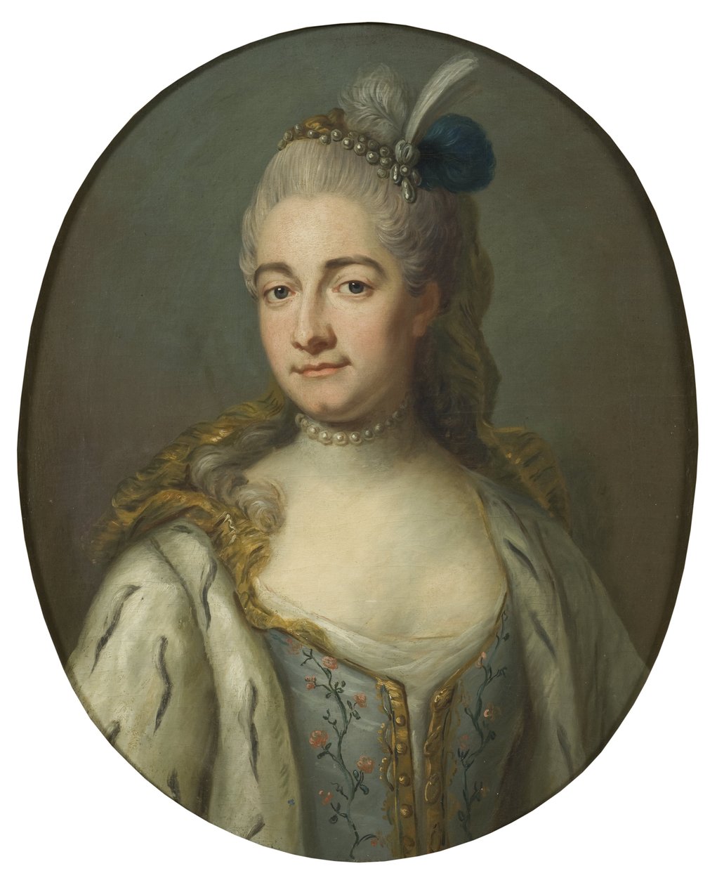 Gräfin Hedvig Catharina De la Gardie (1695-1745) (Porträt) von Jakob Björk